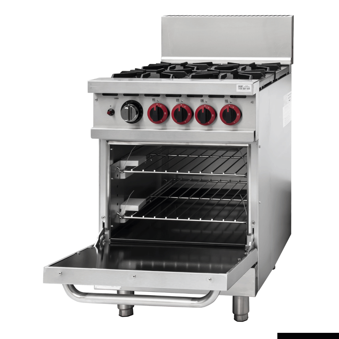 Gasmax 4 Burner With Oven Flame Failure GBS4TS