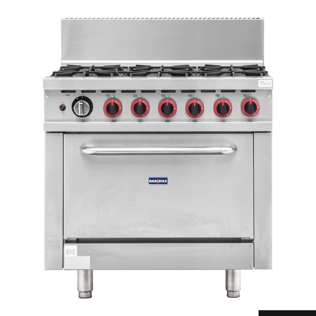 Gasmax 6 Burner With Oven Flame Failure GBS6TSLPG