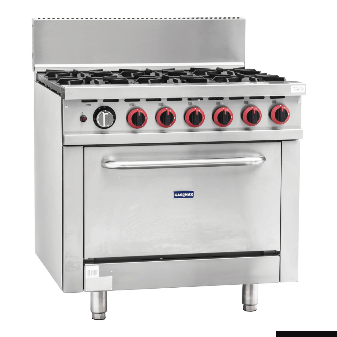 Gasmax 6 Burner With Oven Flame Failure GBS6TSLPG