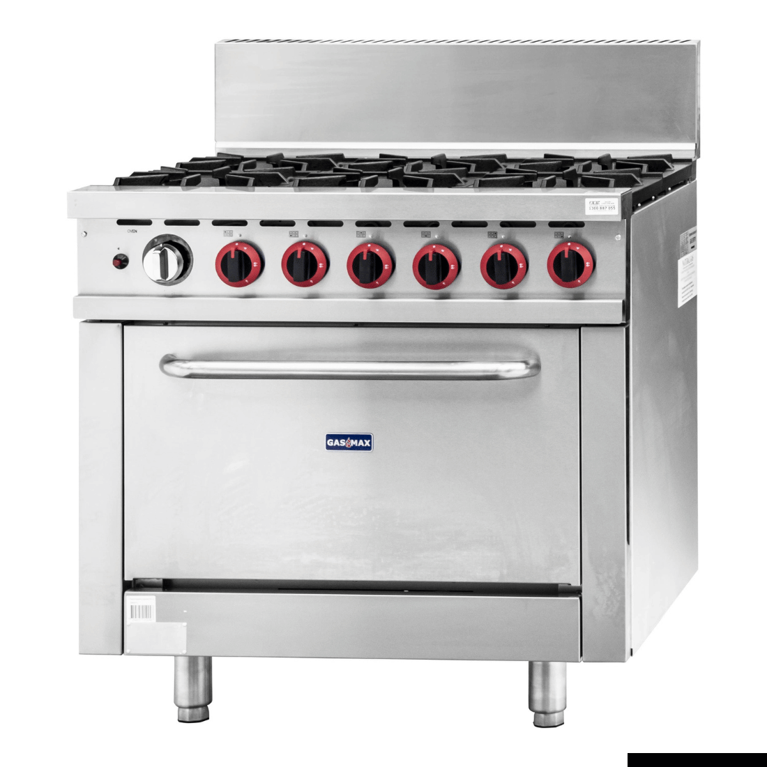 Gasmax 6 Burner With Oven Flame Failure GBS6TSLPG