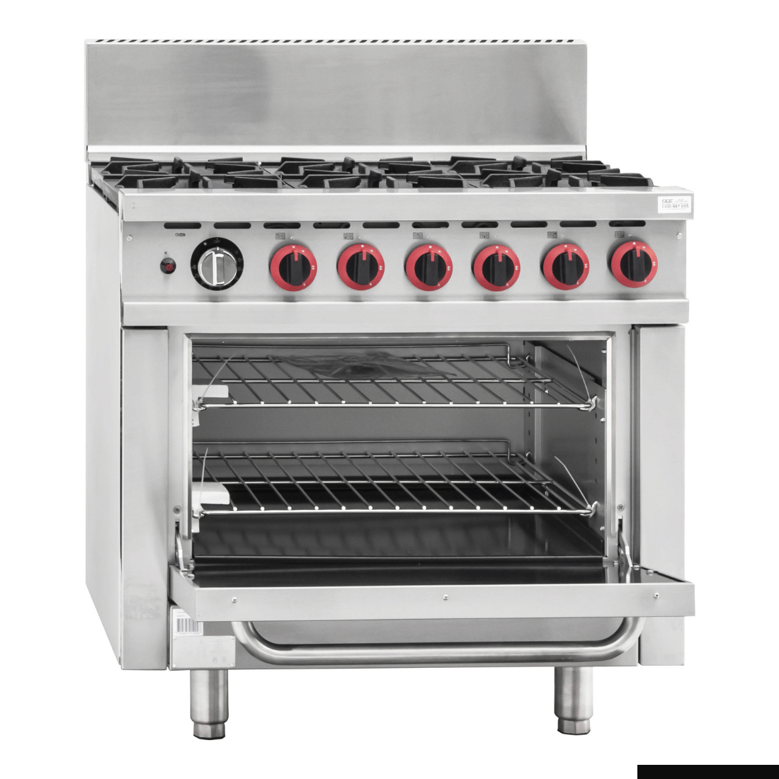 Gasmax 6 Burner With Oven Flame Failure GBS6TSLPG