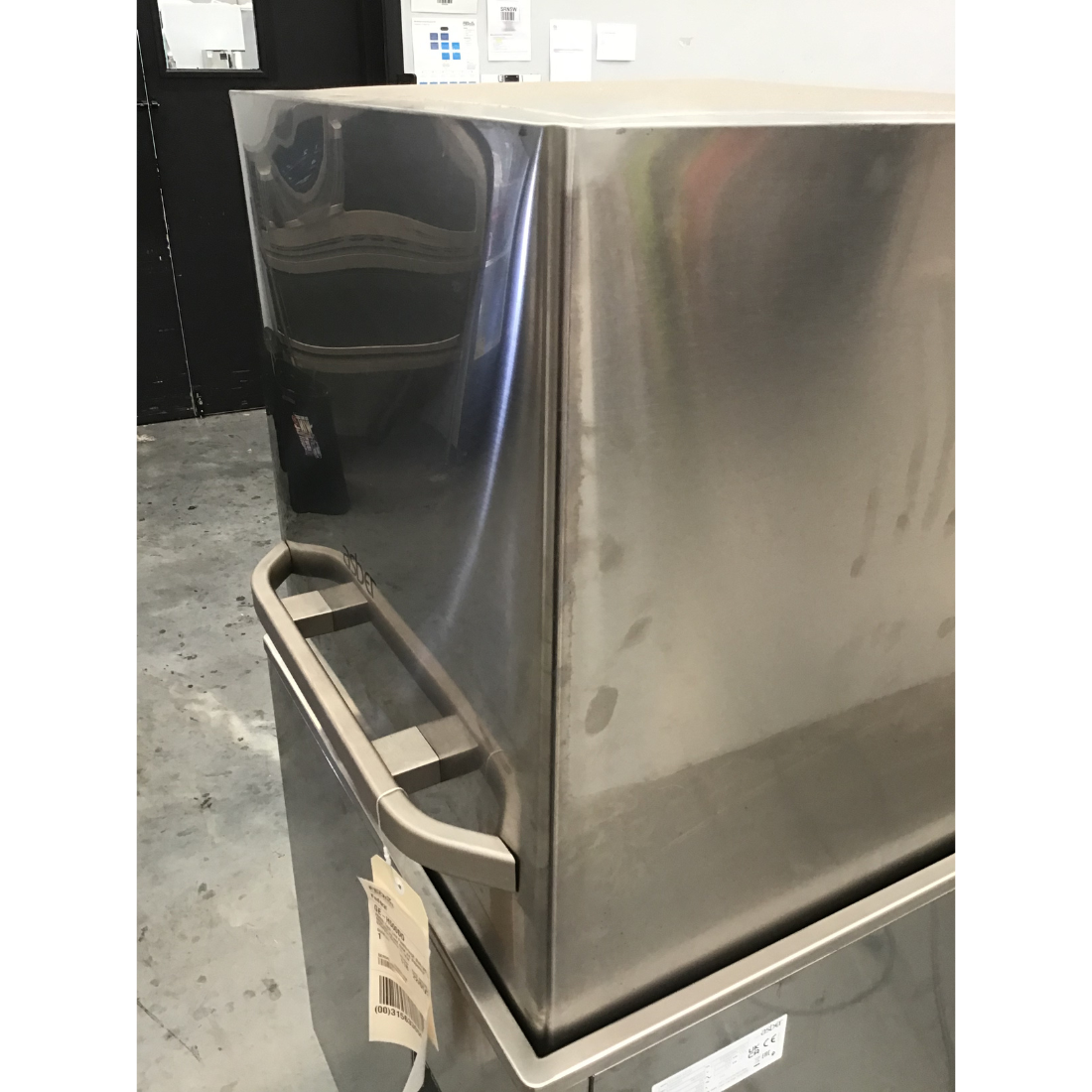 CLEARANCE - Asber Tech Line Pass-through Hood Type Dishwasher - GE-H500DD-NSW2185