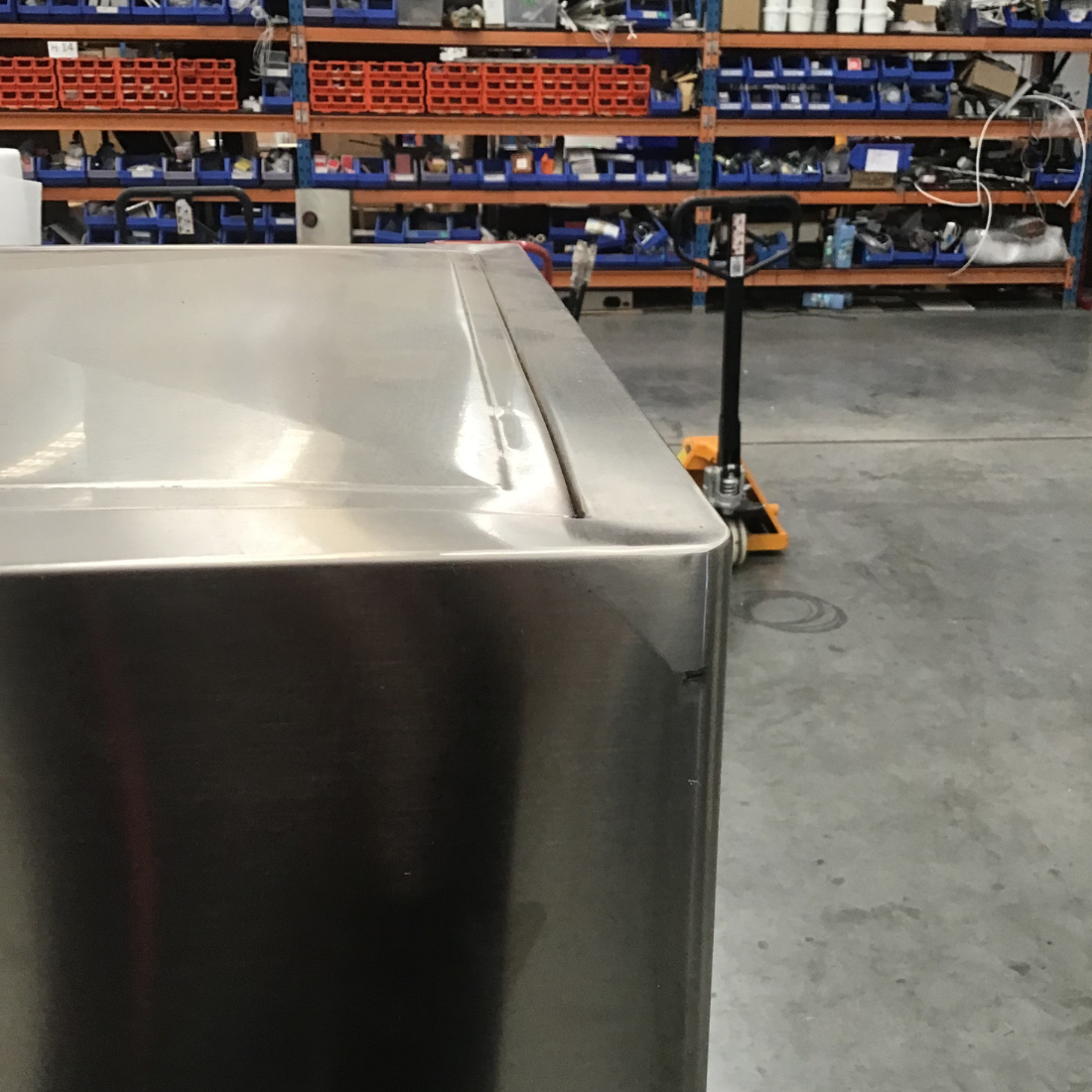CLEARANCE - Asber Tech Line Pass-through Hood Type Dishwasher - GE-H500DD-NSW2185