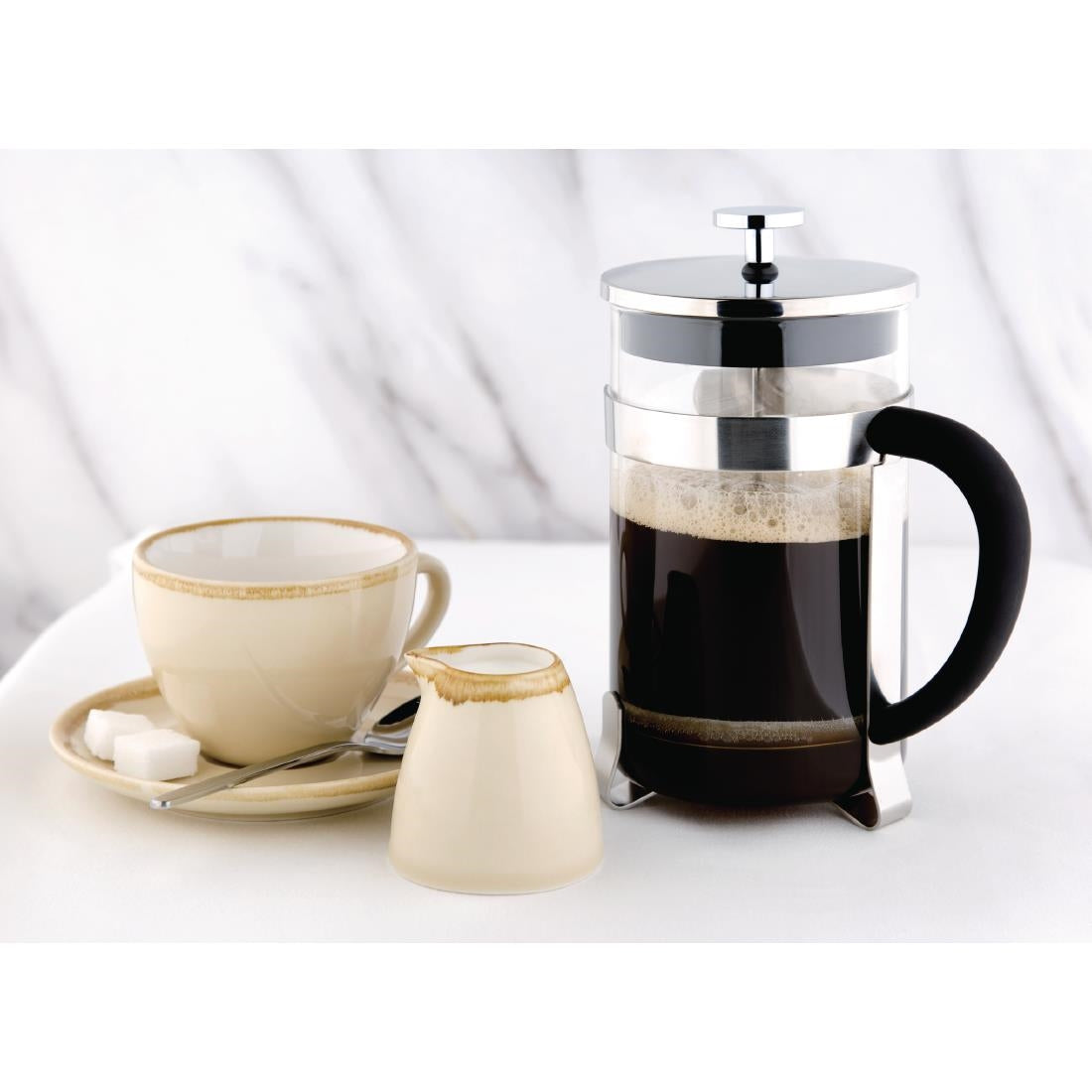 Olympia Contemporary Glass Coffee Plunger 6 Cup - GF231