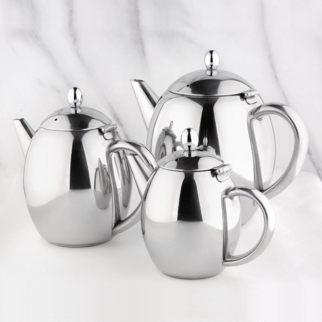 Olympia Richmond Stainless Steel Teapot 500ml - GF234