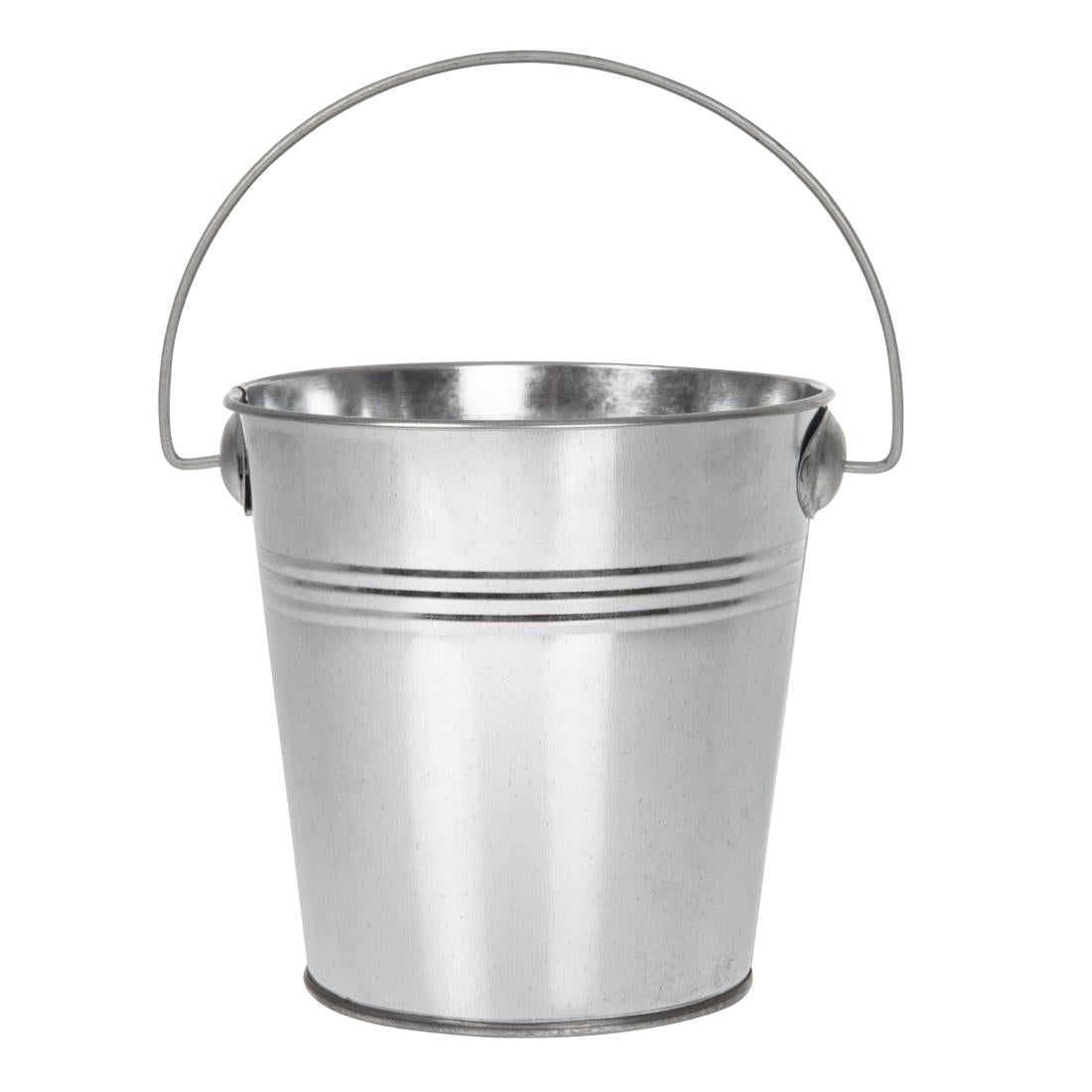 Olympia Round Galvanised Bucket 120x130mm - GF247