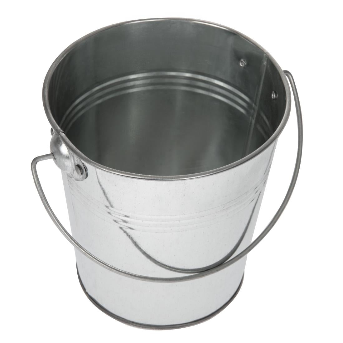 Olympia Round Galvanised Bucket 120x130mm - GF247