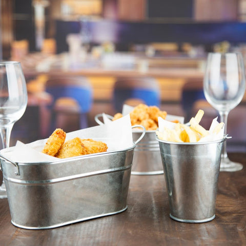 Olympia Rectangular Galvanised Tub 100x 200x110mm - GF249