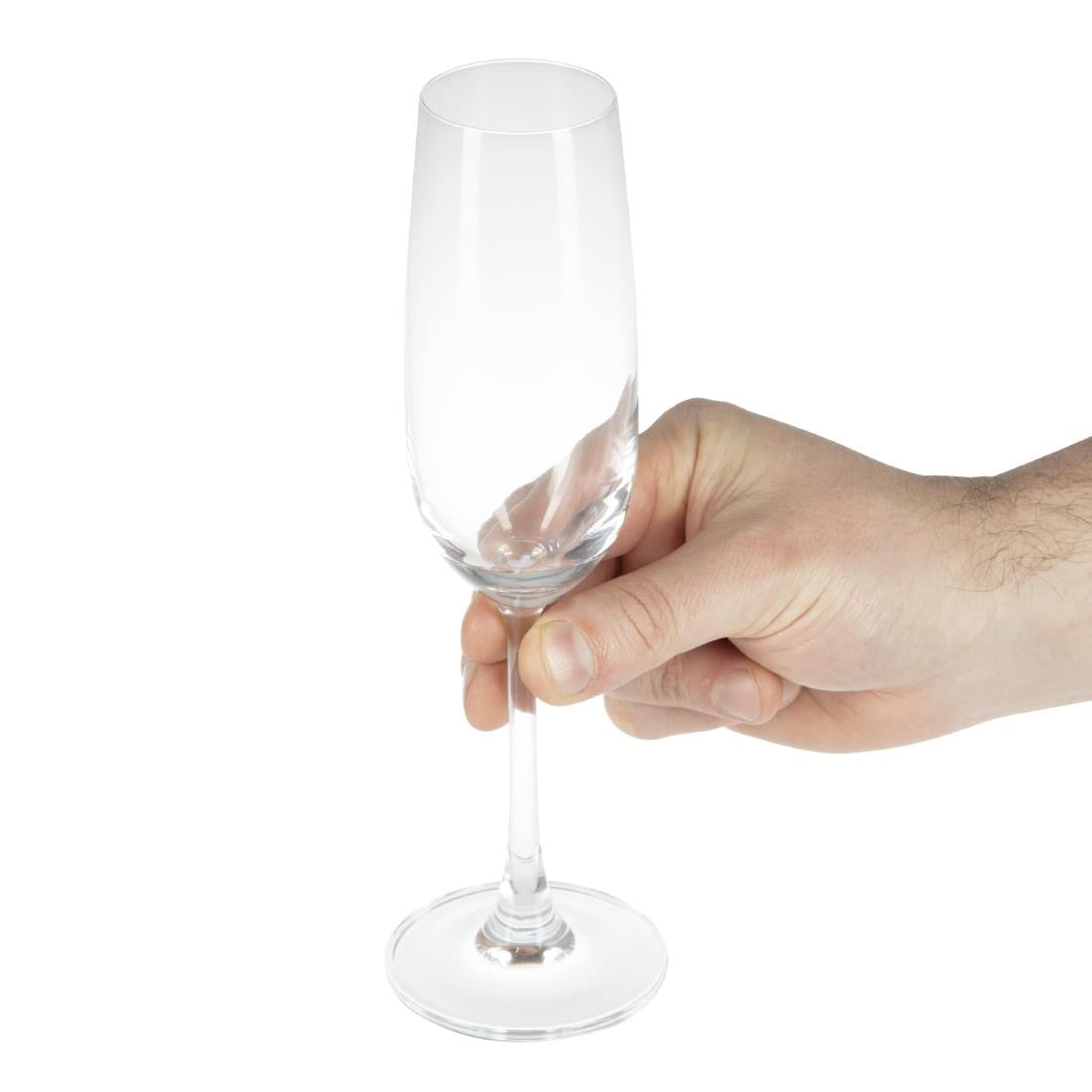 Olympia Modale Crystal Champagne Flutes 215ml (6 Pack) - GF728