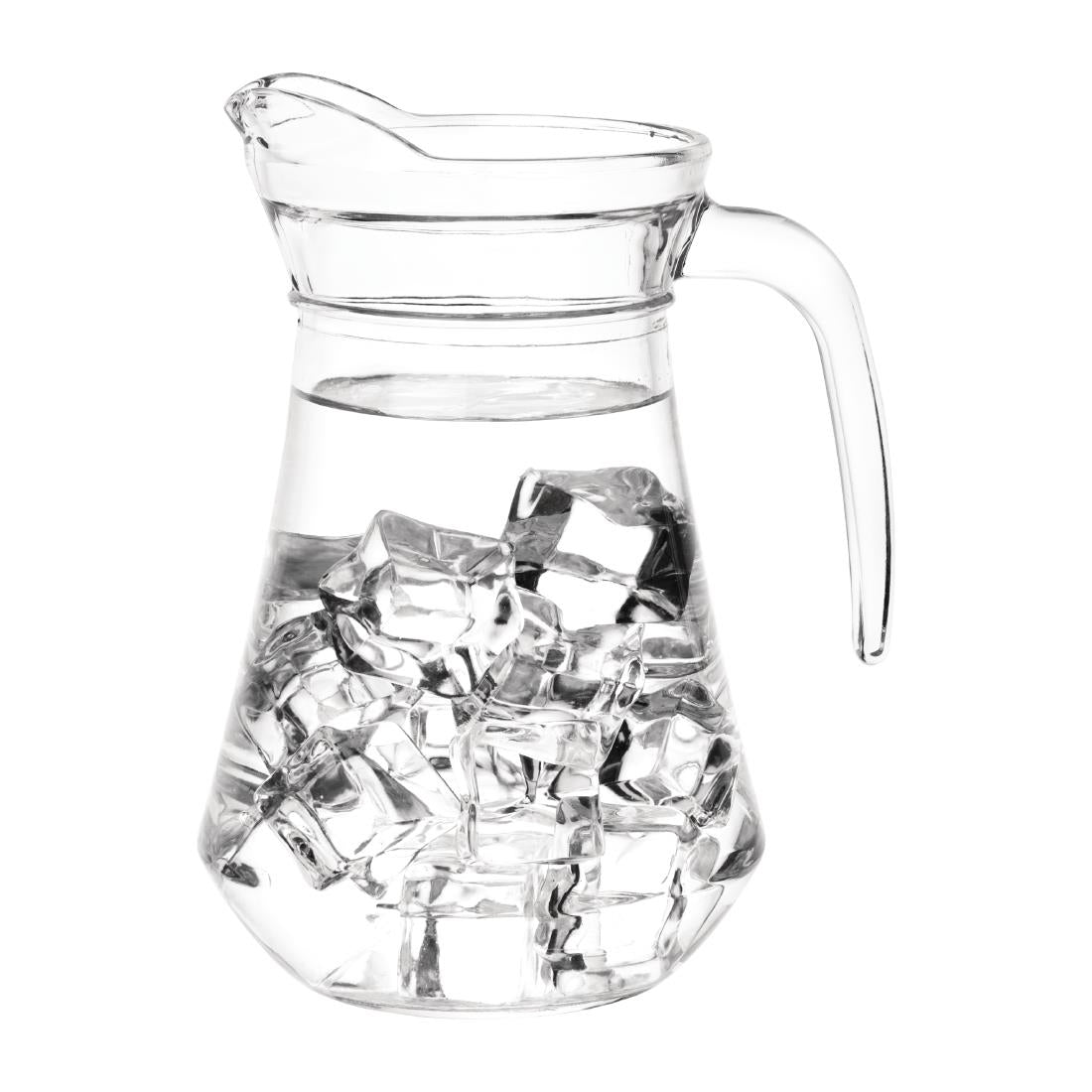 Olympia Glass Jugs 1Ltr (6 Pack) - GF923