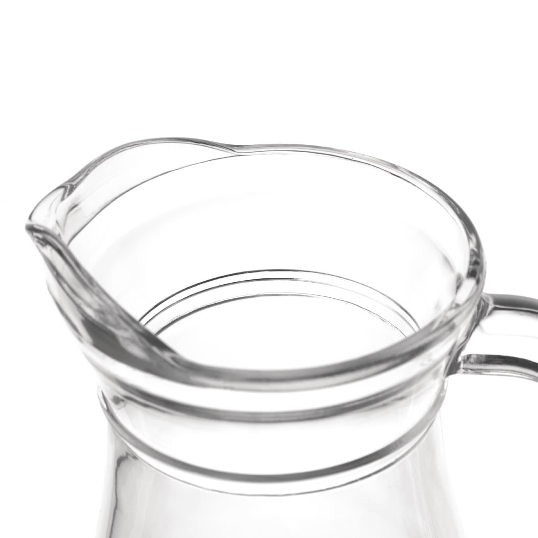 Olympia Glass Jugs 1Ltr (6 Pack) - GF923