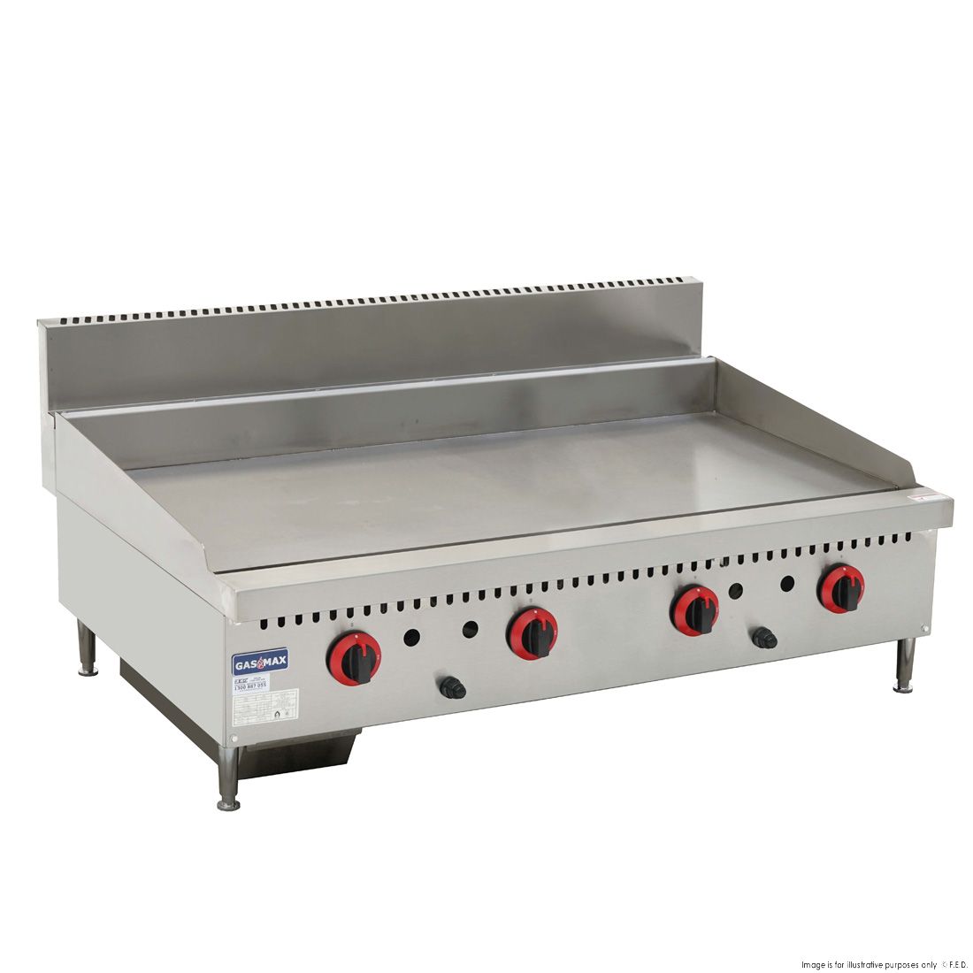 GasMax Four Burner Ng Griddle Top GG-48