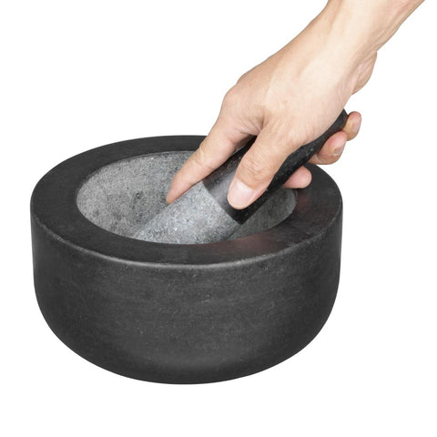 Vogue Granite Pestle and Mortar 203mm - GG016