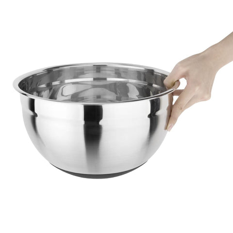 Vogue 8Ltr Mixing Bowl with Silicone Base - GG023