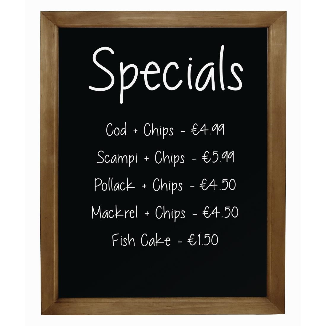Olympia Wood Frame Chalkboard 600 x 800mm - GG107