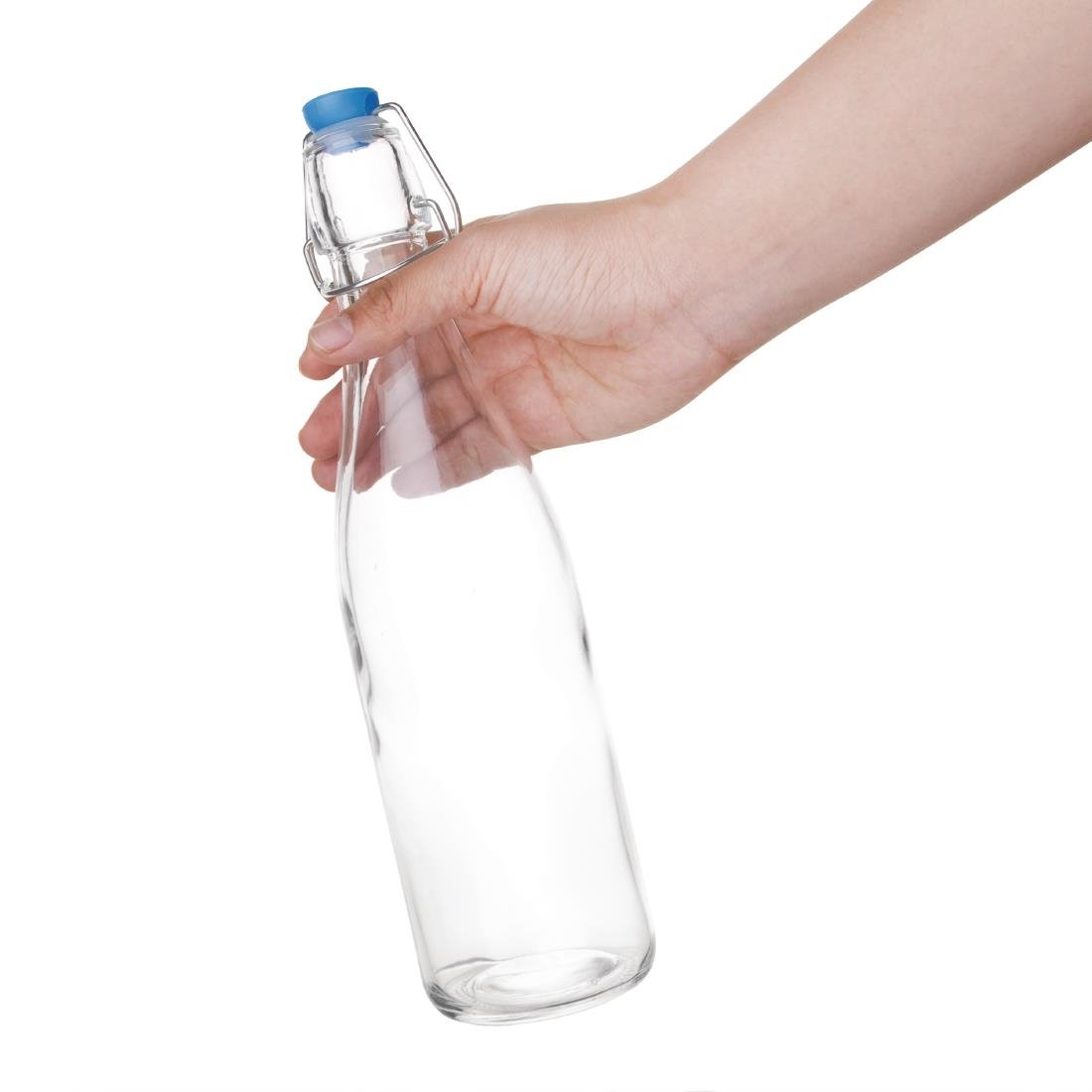Olympia Glass Water Bottles 0.5Ltr (Pack of 6) - GG929