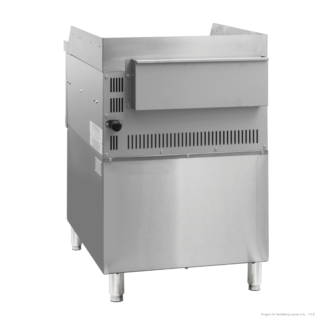 GasMax GS-24 Griddle & Toaster with Cabinet - Natural Gas/LPG
