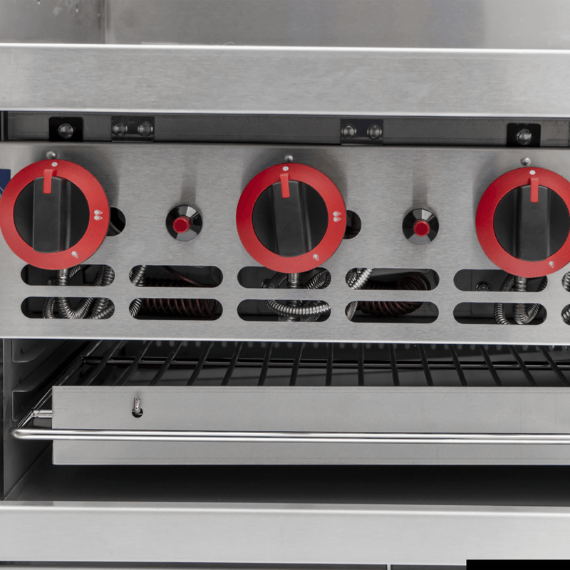 GasMax Gas Griddle And Gas Toaster With Cabinet GGS-24