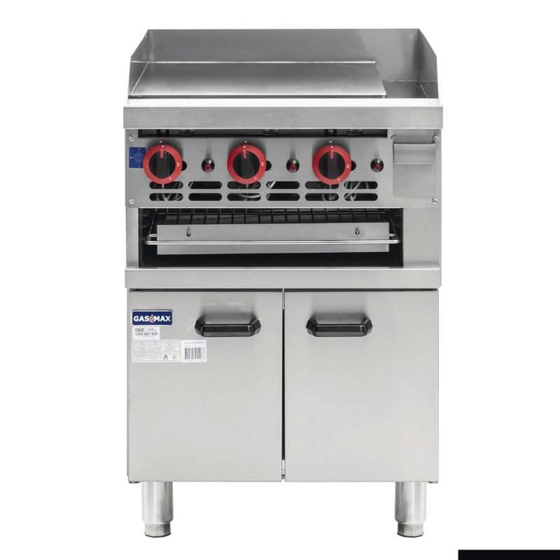 GasMax Gas Griddle And Gas Toaster With Cabinet GGS-24