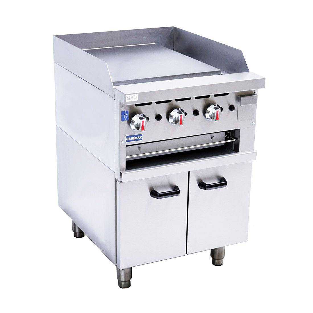 GasMax GS-24 Griddle & Toaster with Cabinet - Natural Gas/LPG