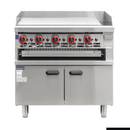 GasMax Gas Griddle And Gas Toaster With Cabinet GGS-36