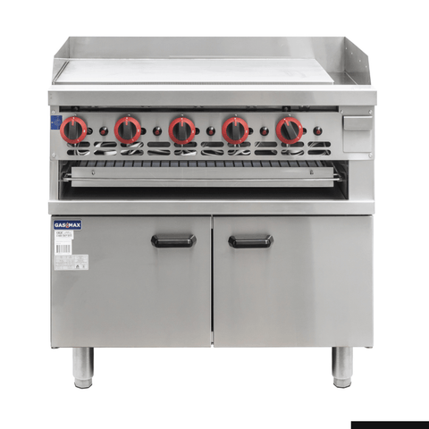 GasMax Gas Griddle And Gas Toaster With Cabinet GGS-36LPG