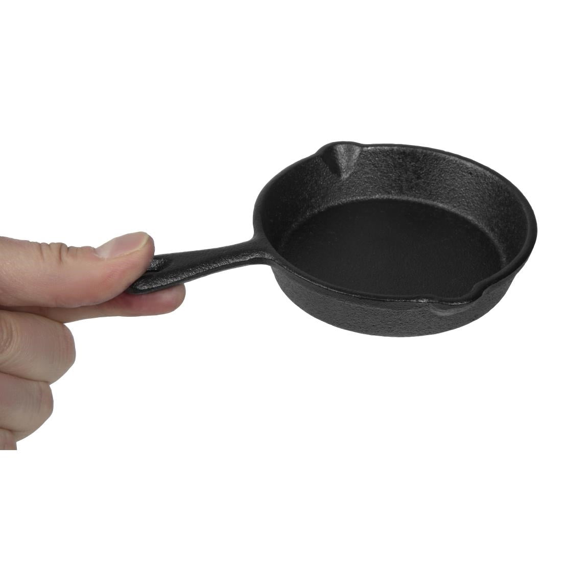 Olympia Mini Cast Iron Round Pan 115mm - GJ553