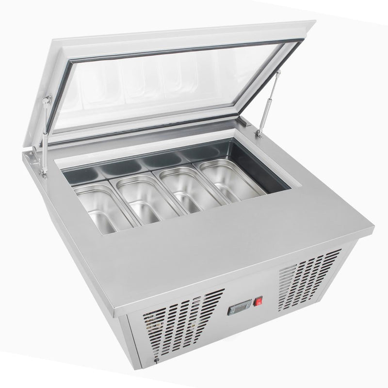 Polar G-Series Countertop Scoop Freezer - 4 x Napoli Pans
