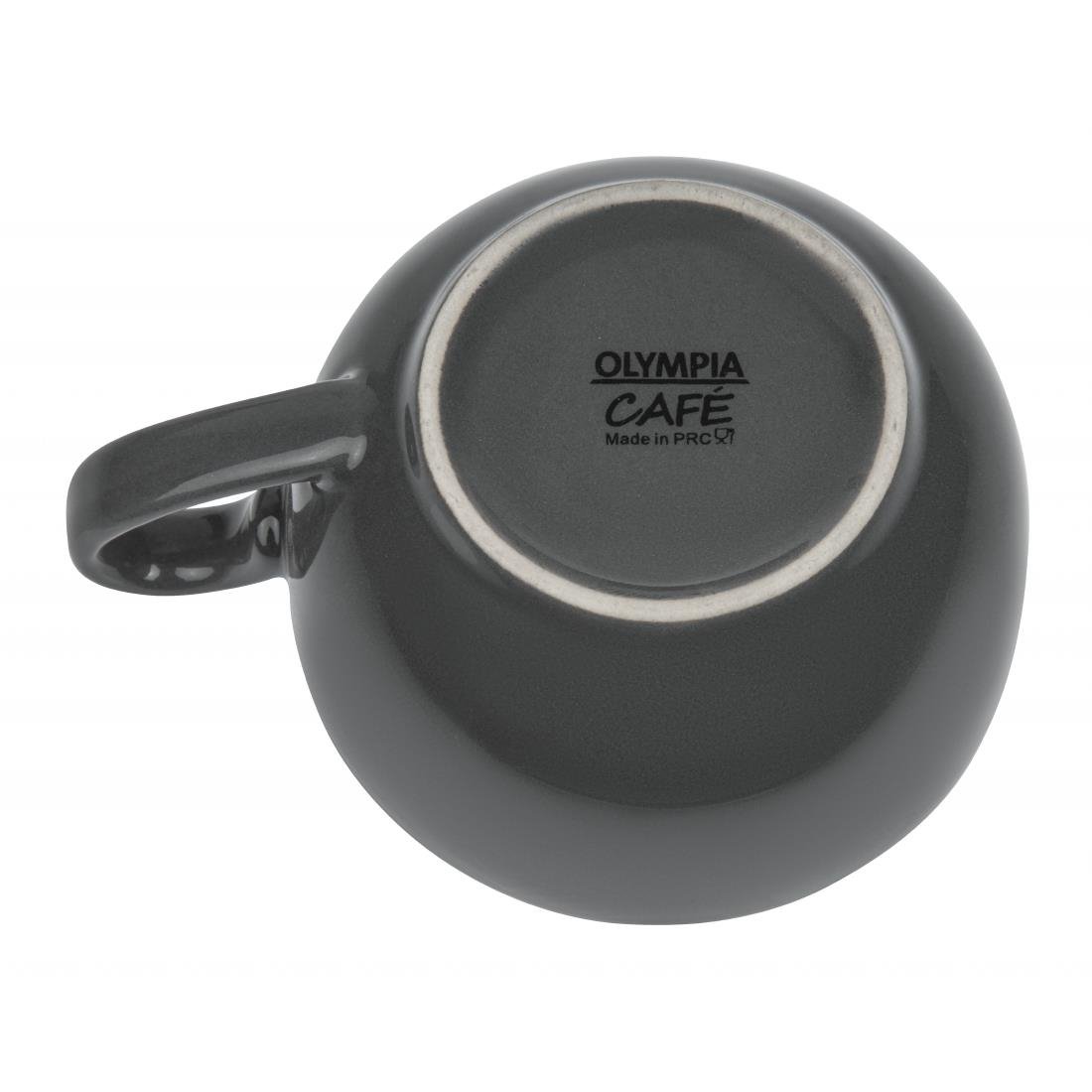 Olympia Cafe Coffee Cup Charcoal - 230ml (Box 12) - GK075