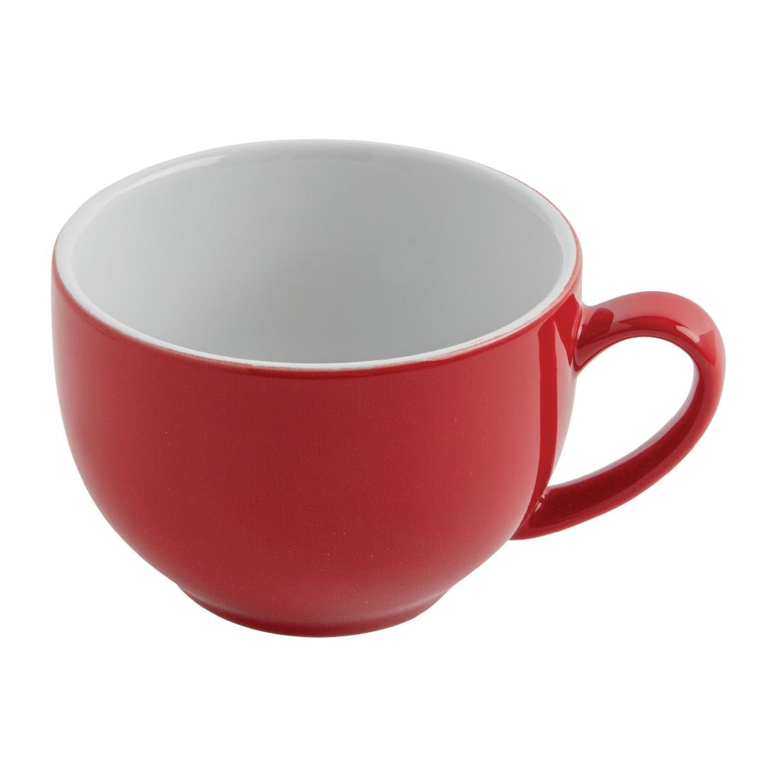 Olympia Cafe Cappuccino Cup Red - 340ml (Box 12) - GK076