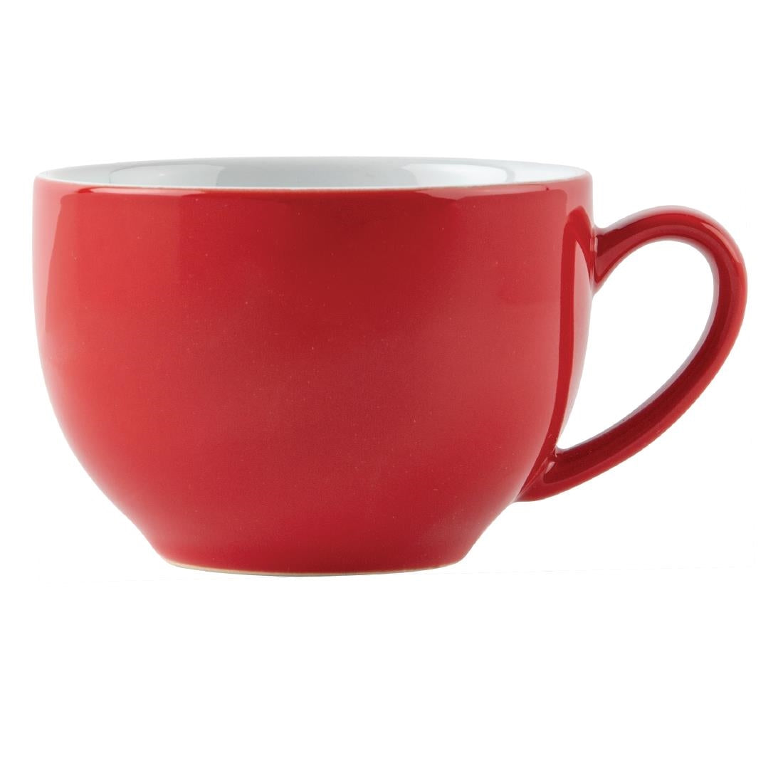 Olympia Cafe Cappuccino Cup Red - 340ml (Box 12) - GK076