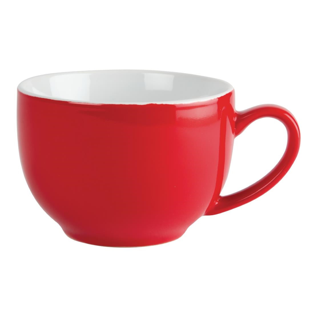 Olympia Cafe Cappuccino Cup Red - 340ml (Box 12) - GK076