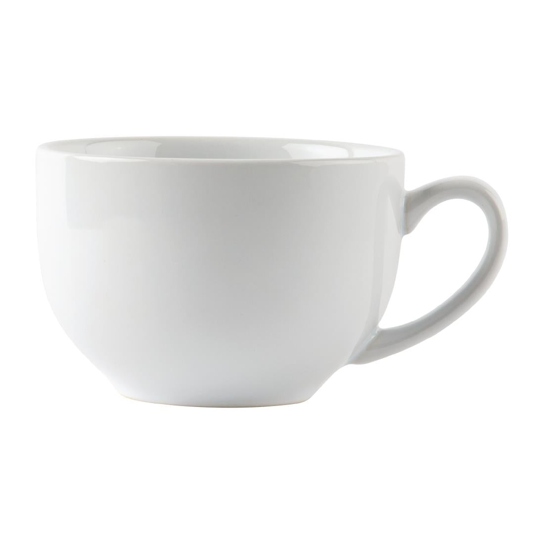 Olympia Cafe Cappuccino Cup White - 340ml (12 Pack) - GK077