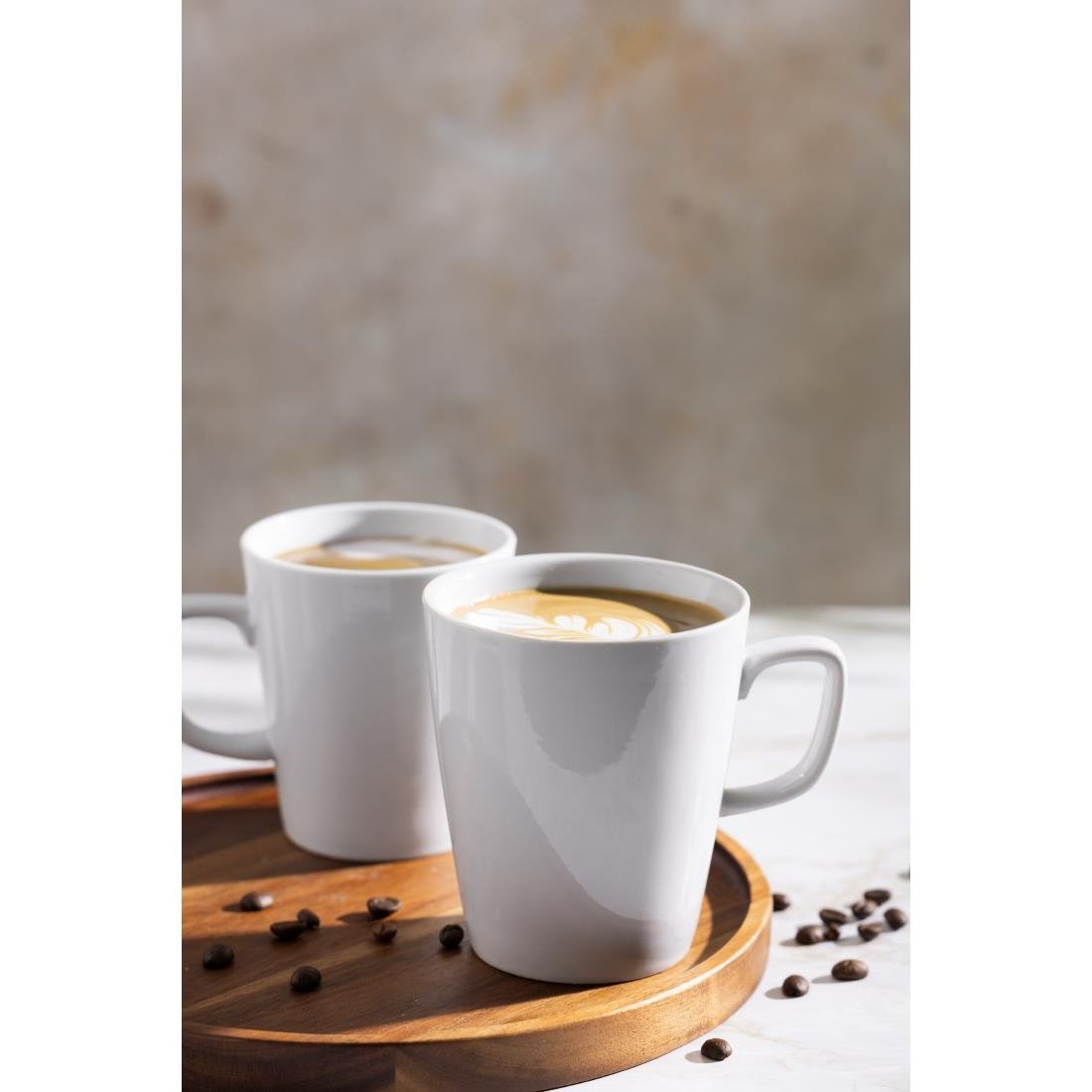 Olympia Athena Latte Mugs 397ml (Box 12) - GK812