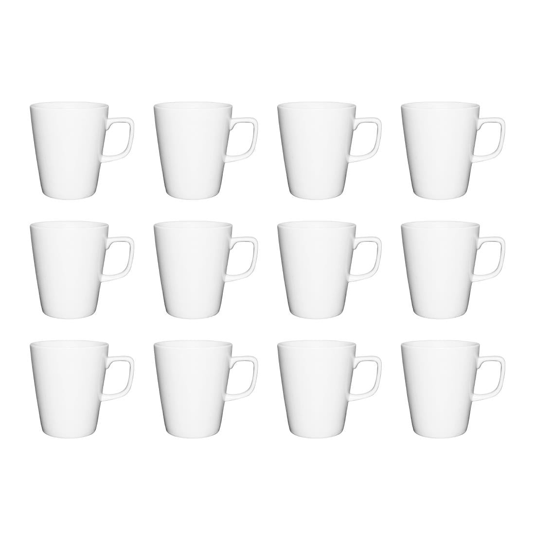 Olympia Athena Latte Mugs 397ml (Box 12) - GK812