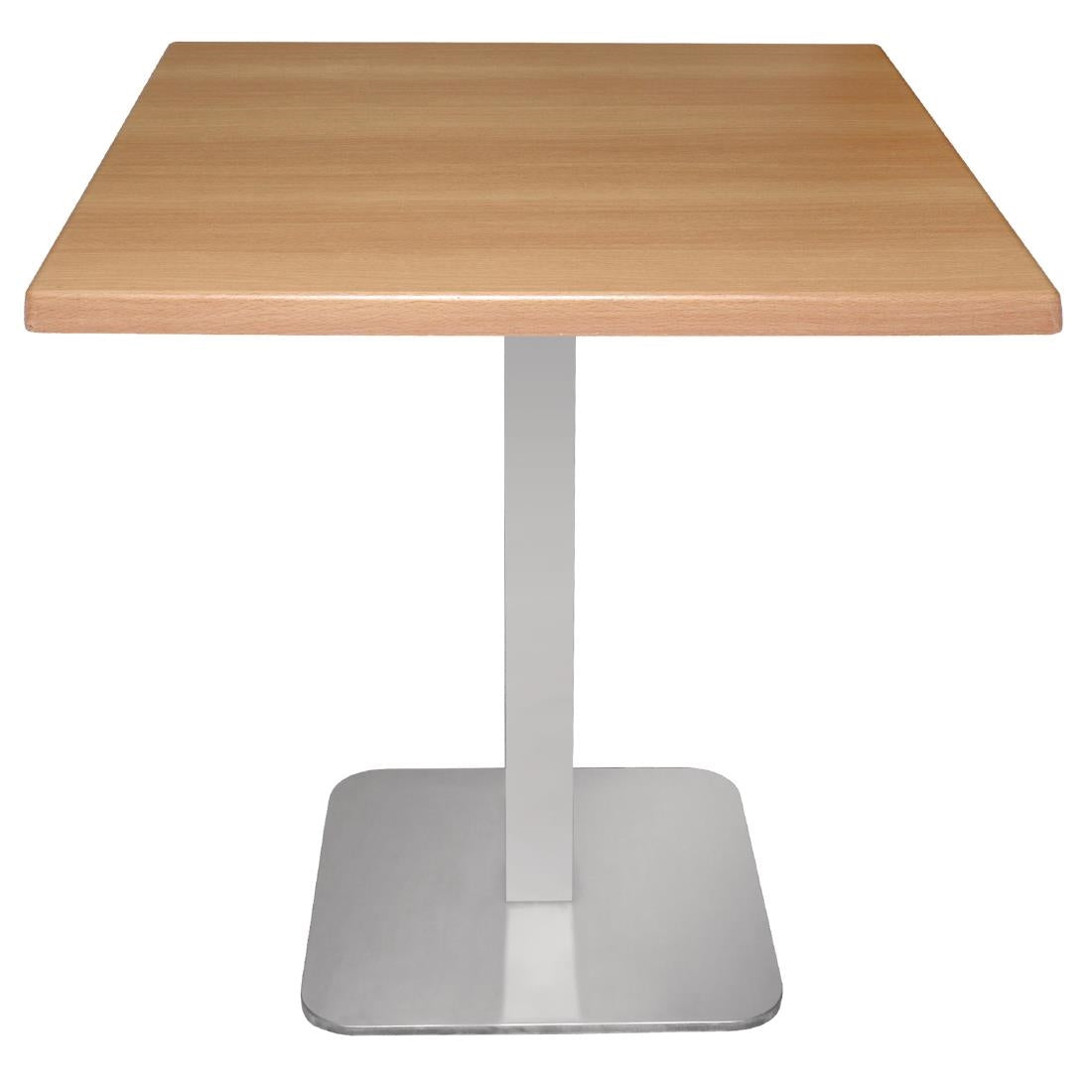 Bolero Square Stainless Steel Table Base - GK993