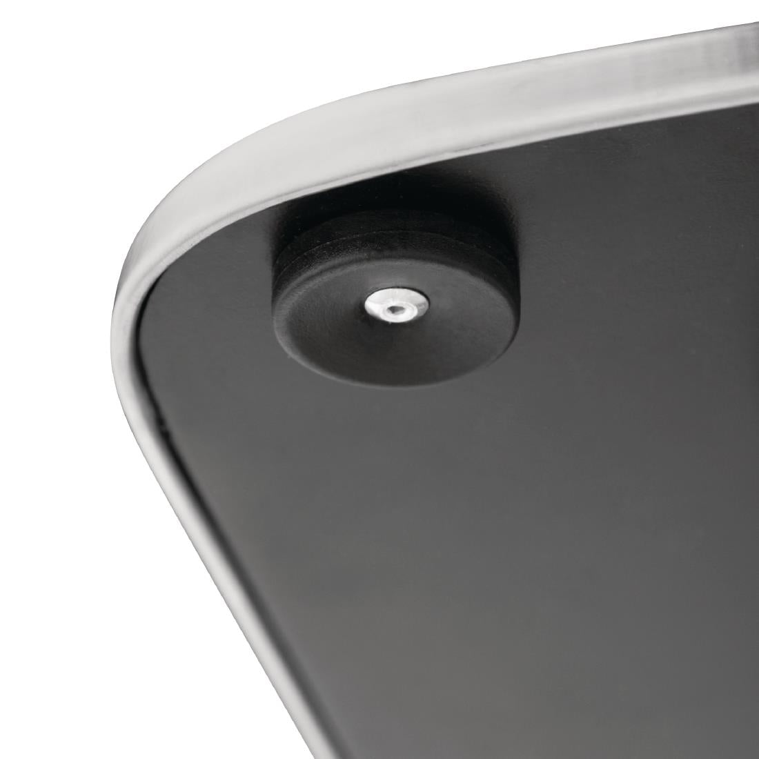 Bolero Square Stainless Steel Table Base - GK993