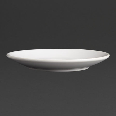 Olympia Cafe Saucer White (Fits CB468 and CE537 Pack) - 158mm (12 Pack) - GL048