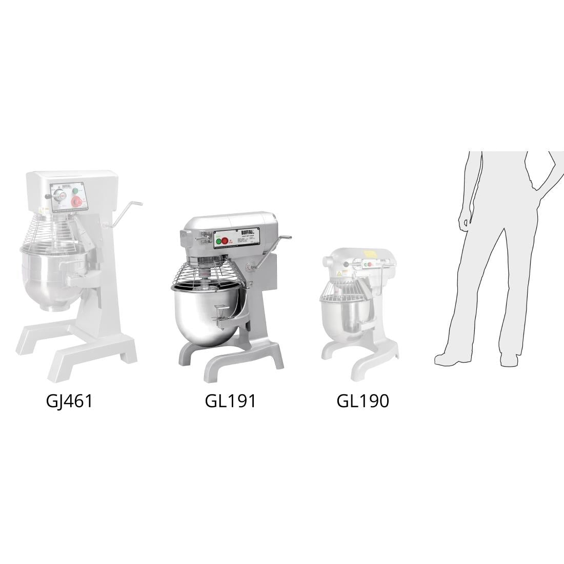 Apuro Planetary Mixer 20Ltr - GL191-A