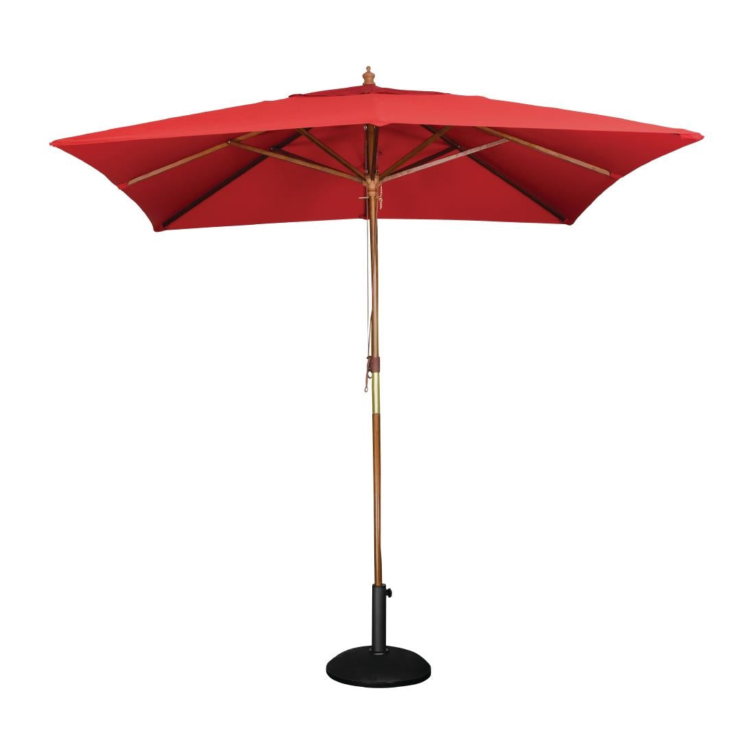 Bolero Square Umbrella 2.5m Diameter Red - GL306
