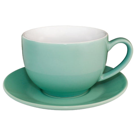 Olympia Cafe Cappuccino Cup Aqua - 340ml (Box 12) - GL461