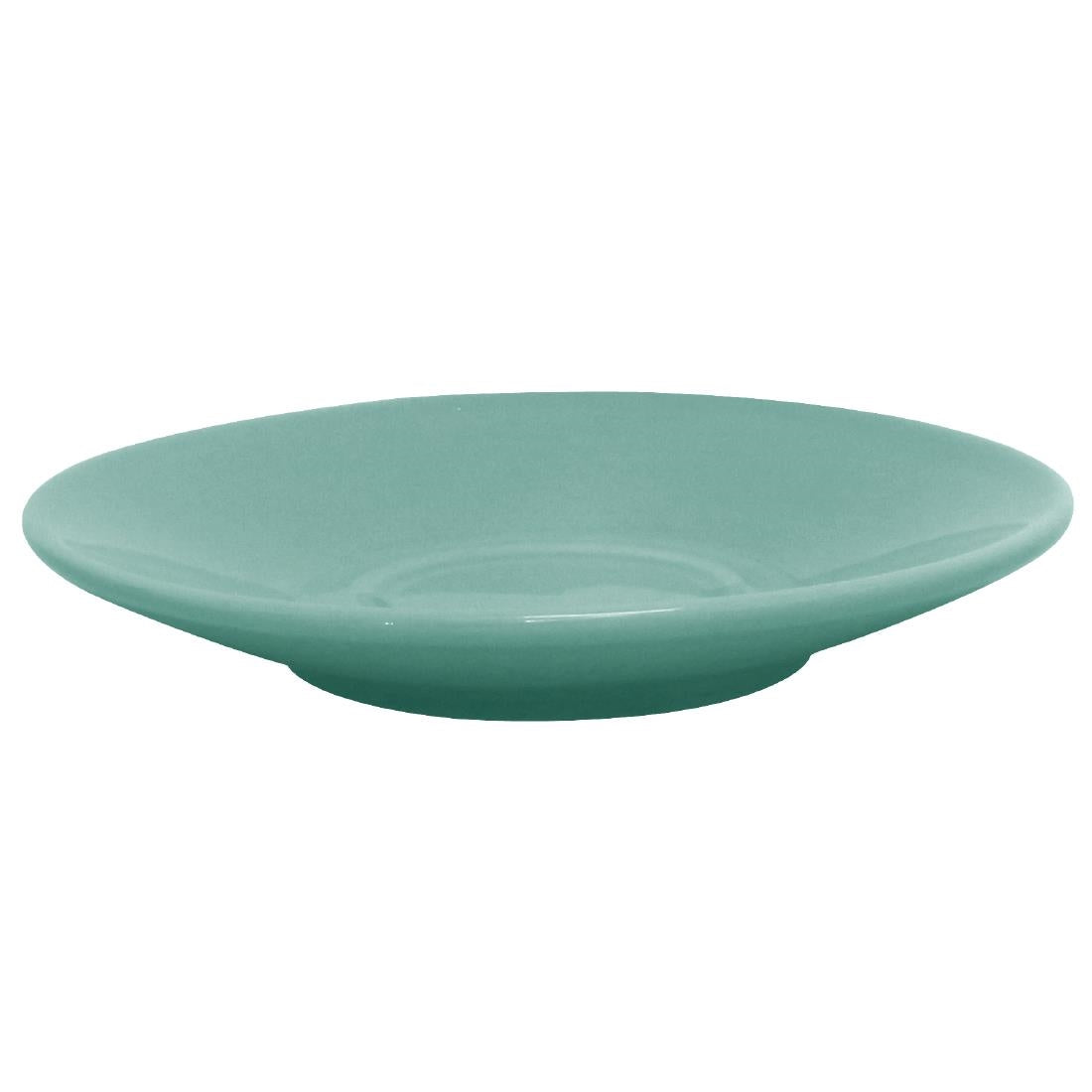 Olympia Cafe Espresso Saucer Aqua (Box 12) - GL463