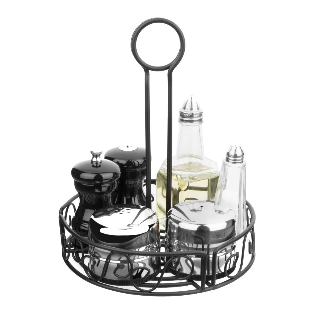 Olympia Wire Condiment Holder Black - GM245