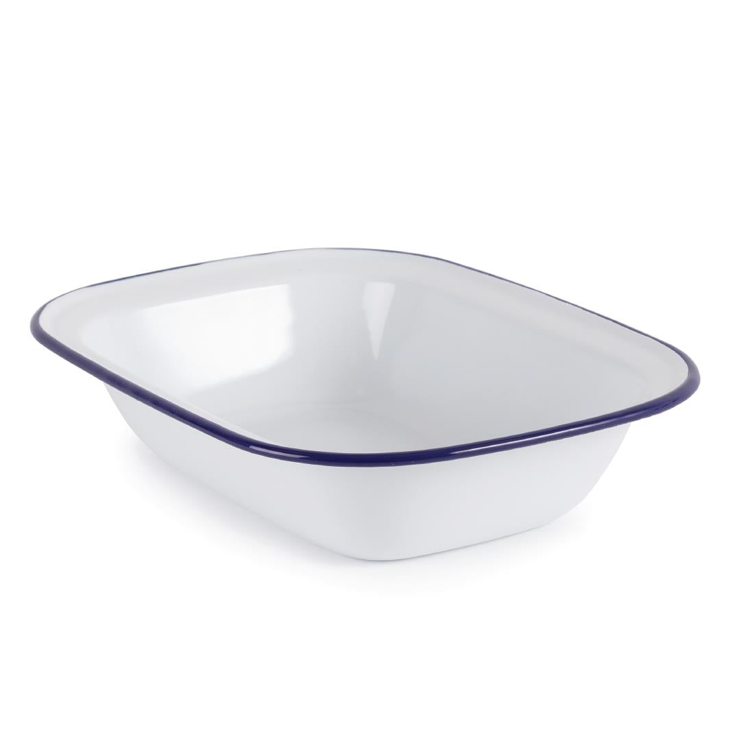 Olympia Enamel Dish Rectangular 280 x 190mm - GM510