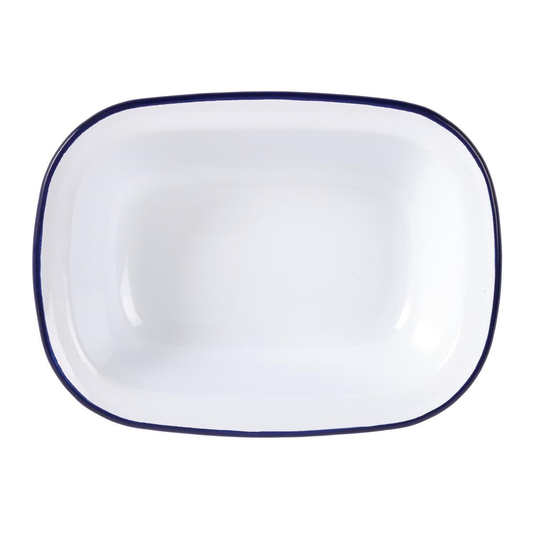 Olympia Enamel Dish Rectangular 280 x 190mm - GM510