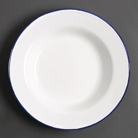 Olympia Enamel Soup Plate 245mm - GM513