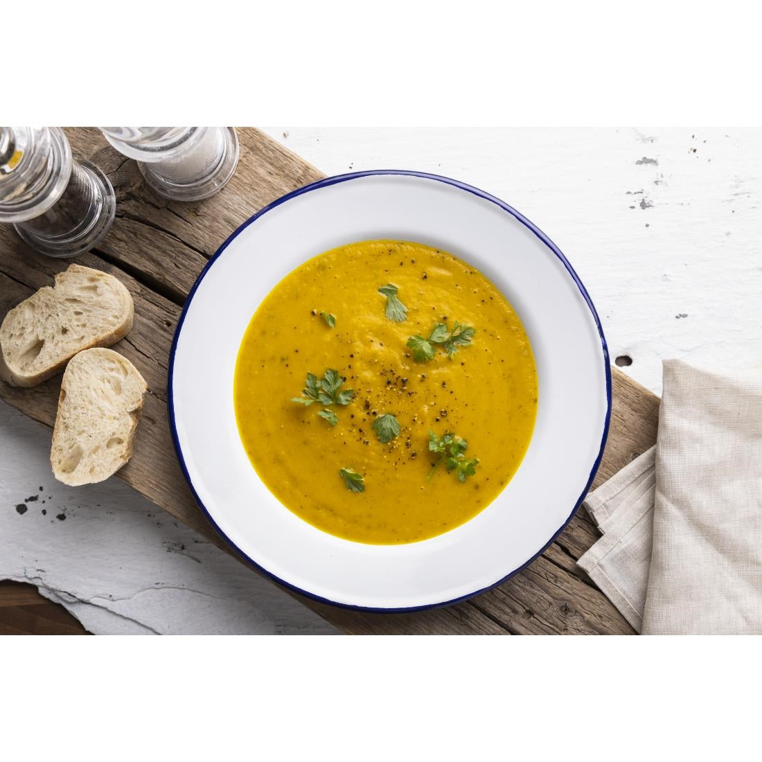 Olympia Enamel Soup Plate 245mm - GM513