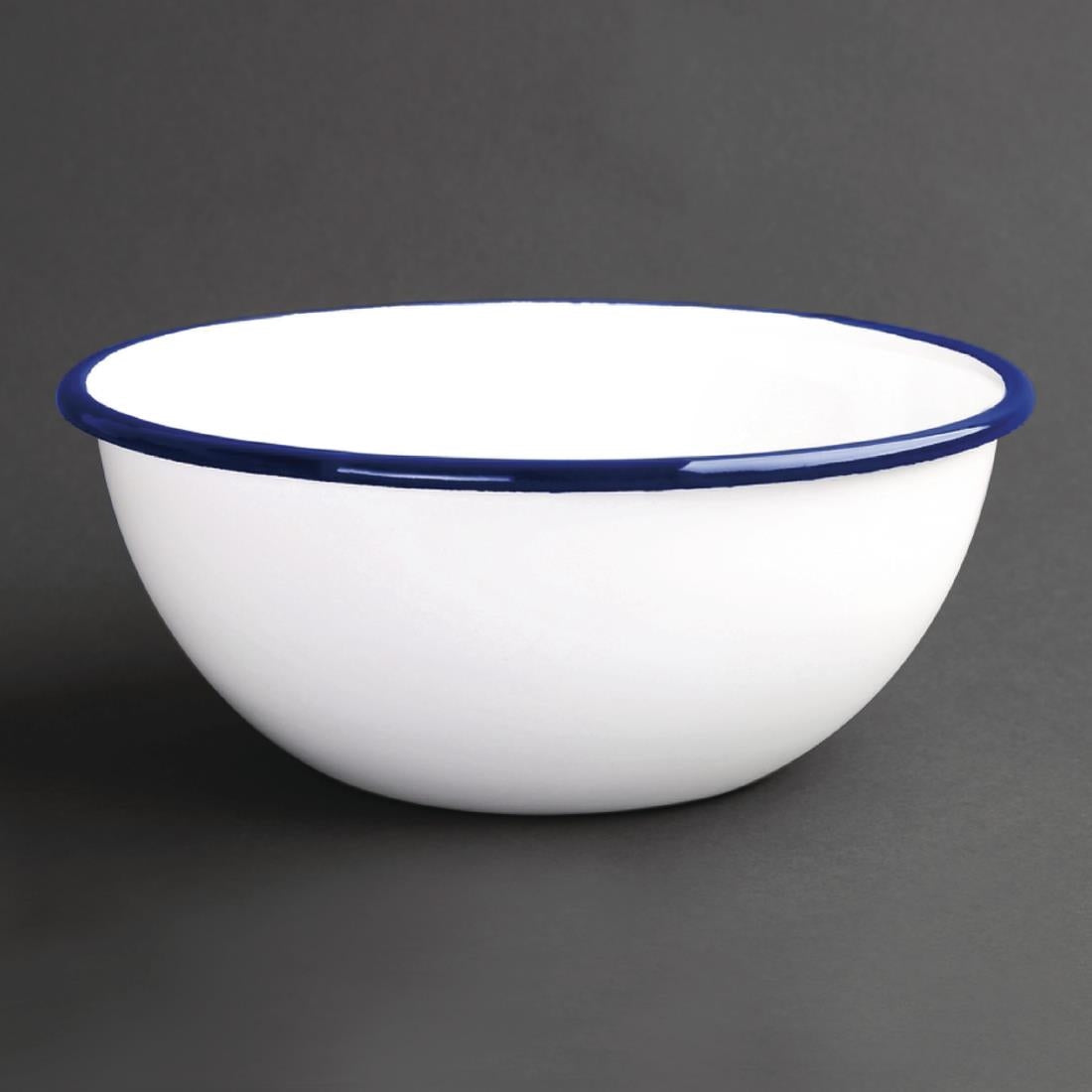 Olympia Enamel Pudding Bowl 155mm - GM514