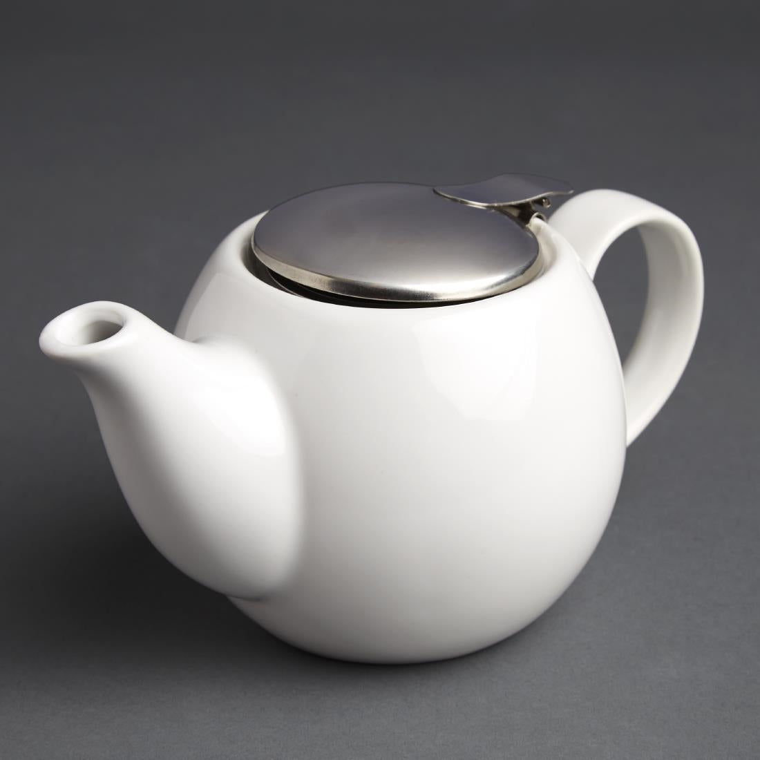 Olympia Cafe Teapot White - 510ml (1 Pack) - GM593