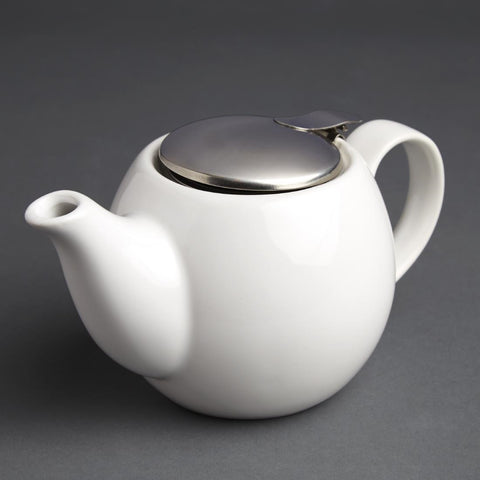 Olympia Cafe Teapot White - 510ml (1 Pack) - GM593